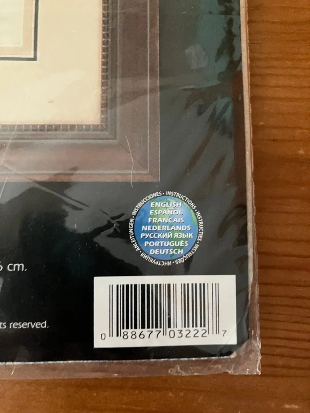 DIMENSIONS Stamped Cross Stitch kit #3222 
